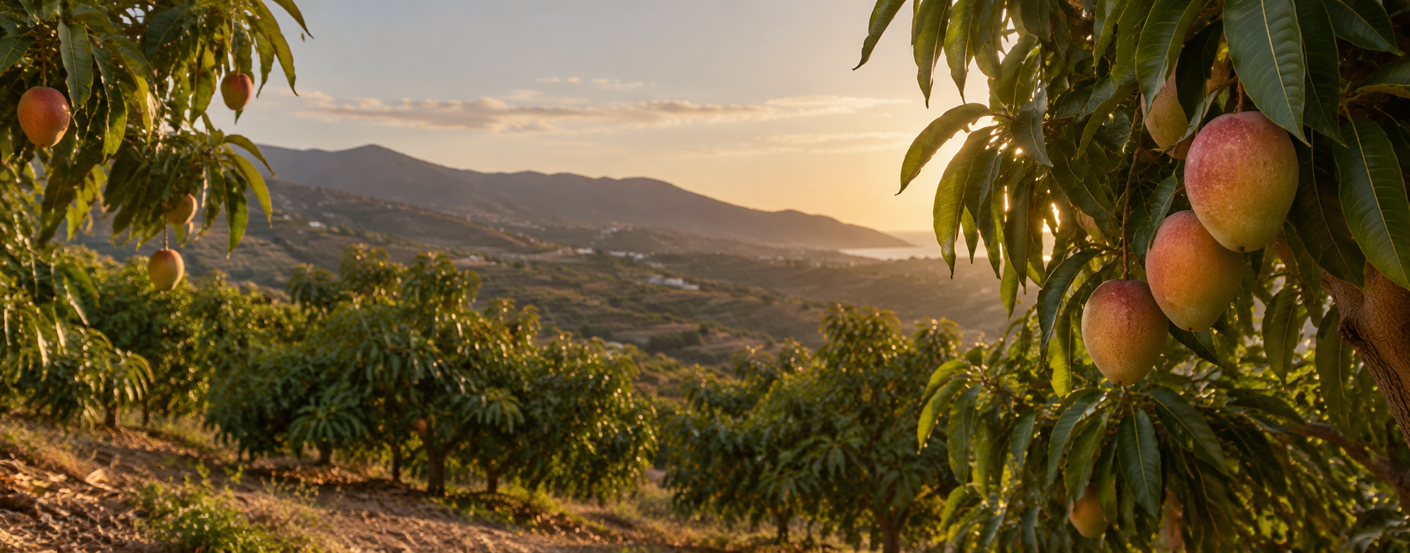 Mangofarmen i Andalusien